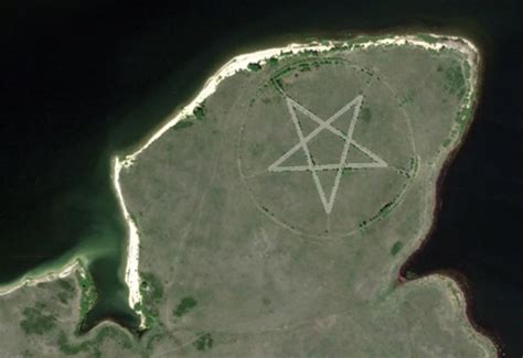 What Is This Huge Pentagram in Kazakhstan Visible on Google .